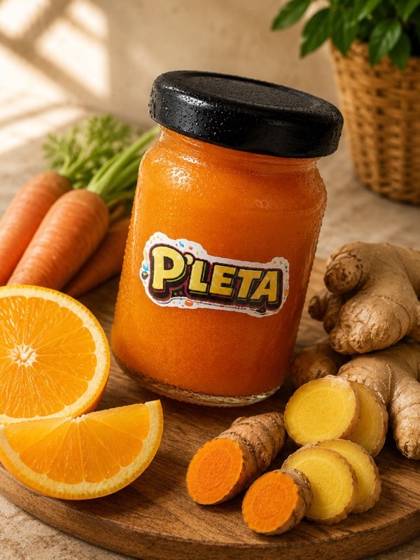 The Glow Shot: How Carrot, Orange & Turmeric Support Glowing Skin